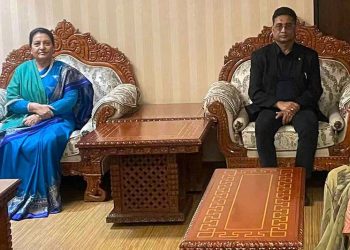 पूर्वराष्ट्रपति भण्डारी नेतृत्वको टोली चीन उड्यो