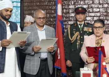 मधेशमा फेरिएका दुई मन्त्रीले लिए शपथ