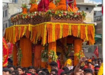 वीरगन्जमा विशाल गहवामाई रथयात्रा : उर्लिए भक्तजनहरु