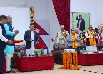 मधेशमा ६४ वटा सडकको एकसाथ शिलान्यास