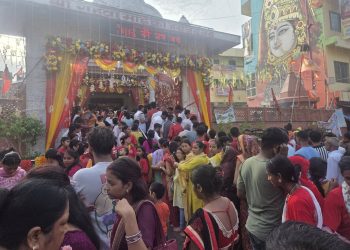 गहवामाई मन्दिरमा भक्तजनको भीड, साँझतिर अझै भीड बढ्ने