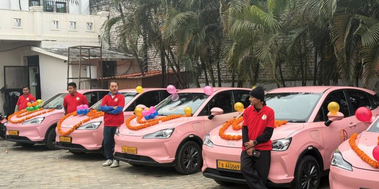 सात करोडको लगानीमा लुम्बिनीमा राइड सेयरिङ ट्याक्सी ‘ई–ड्राइभ नेपाल’ आरम्भ