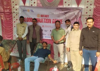 रोटरी क्लब द्वारा बिरगंजमा रक्तदान कार्यक्रम सम्पन्न ,४९ जनाले गरे रक्तदान ।
