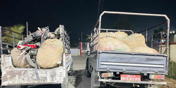 सर्लाहीमा ३२ लाख बढीका भन्सार छलीका सामान बरामद