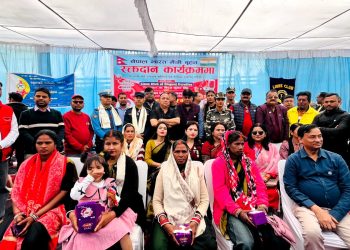 नेपाल भारत मितेरीपुल स्थित संयुक्त रक्तदान शिविर सम्पन्न, ६० जनाद्वारा रक्तदान