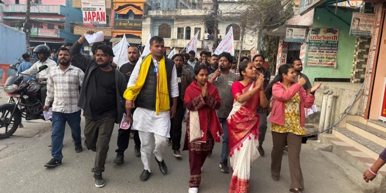 बीना जैसवाल कुर्मीको पर्सा–२ मा घरदैलो तीव्र, विकास र महिला सशक्तीकरण मुख्य एजेन्डा