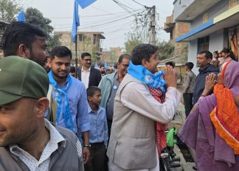 हरि पन्तको तीव्र चुनावी दौड : हरपतगन्जदेखि भेडिआहीसम्म रास्वपाको अभियान उकालोमा