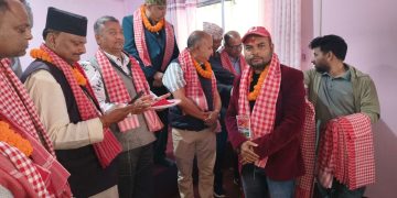 वीरगञ्जमा प्रेस चौतारी नेपाल पर्सा शाखा द्वारा प्रवेश कार्यक्रम सम्पन्न ४६ जनाले गरे प्रवेश