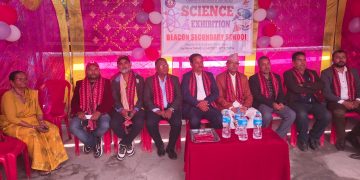 वीरगञ्जमा बिकन स्कूलको भव्य साइन्स एक्जिबिशन सम्पन्न, वरिष्ठ चिकित्सक राम प्रसाद यादवद्वारा उद्घाटन