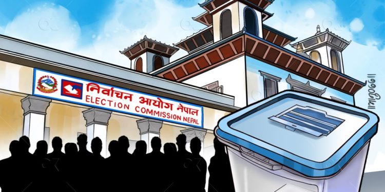 जनकपुरधाममा आचारसंहिताविपरीत टाँसिएका २० हजार प्रचार सामग्री हटाइयो