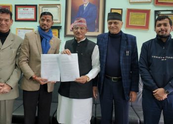 नेशनल मेडिकल कलेज र मानवसेवा आश्रमबीच स्वास्थ्य सेवा सहकार्य सम्झौता