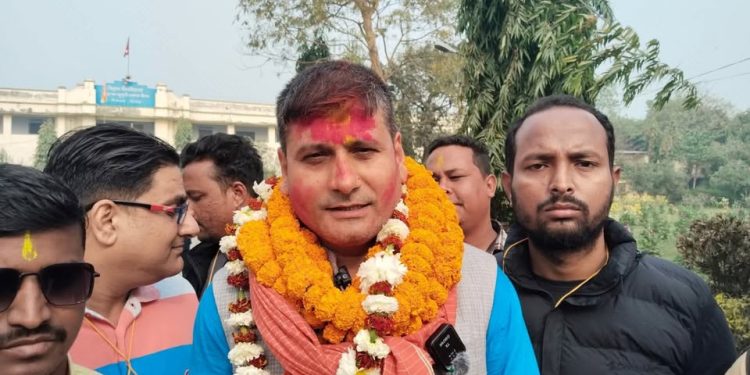 पर्सा–१ बाट रास्वपाका बुद्धि प्रसाद पन्त (हरि पन्त) विजयी