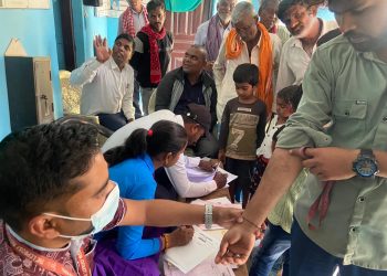 पोखरिया बसन्तपुरमा कुष्ठरोग उपचार र प्रेषण कार्यक्रम सम्पन्न
