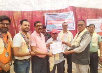 माईस्थान संचालक समिती द्वारा राउन्ड टेबल नेपालको सहयोगमा रक्तदान कार्यक्रम आयोजना ,६५ जनाले गरे रक्तदान ।