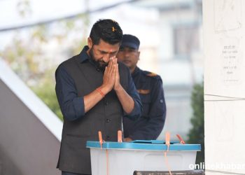 चितवन–२ मा रवि लामिछानेको अग्रता
