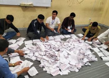 सकियो समानुपातिकतर्फको मतगणना