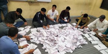 सकियो समानुपातिकतर्फको मतगणना