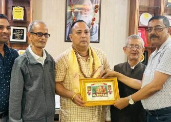 गहवामाई डोली यात्राका लागि वीरगञ्ज महानगर प्रमुख राजेशमान सिंहलाई औपचारिक निमन्त्रणा