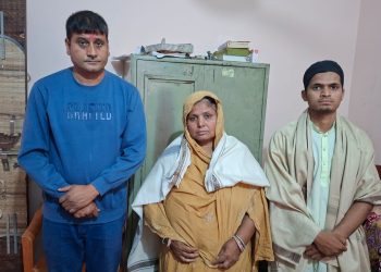 सपथ ग्रहणअघि पर्सा–१ का सांसद हरि पन्त सहिद असाब आलम ठकुराइको घरमा