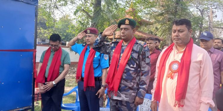 वीरगंजमा मानव बेचबिखन विरुद्ध सूचना तथा परामर्श केन्द्र उद्घाटन