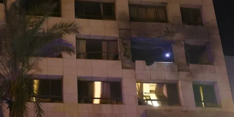 बेरुतमा होटलमा इजरायल आक्रमण, ४ जनाको मृत्यु र १० घाइते