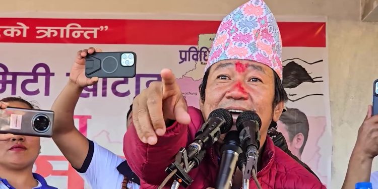 रवि लामिछानेको नेतृत्वमा सरकार नबने ‘बबाल हुने’ हर्क साम्पाङको चेतावनी