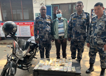पर्सामा २० लाख रुपैयाँ अबैध रकमसहित एकजनासहित पक्राउ