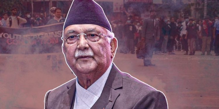 पूर्वप्रधानमन्त्री केपी शर्मा ओली पक्राउ