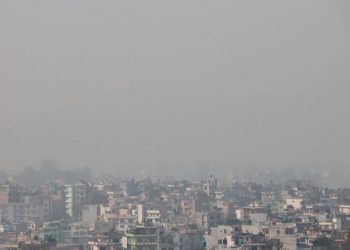 काठमाडौँमा वायु प्रदूषण फेरि बढ्यो