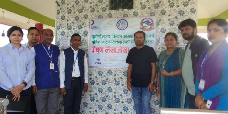 पाखुराको परिधि नाप्दै घर–घर पुग्ने स्वास्थ्य टोली, जोखिममा रहेका बालबालिकालाई निःशुल्क उपचार