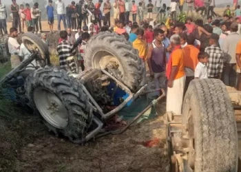 रौतहटमा ट्रयाक्टर दुर्घटना हुँदा चालकको मृत्यु