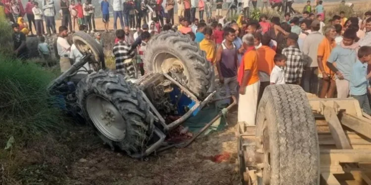 रौतहटमा ट्रयाक्टर दुर्घटना हुँदा चालकको मृत्यु