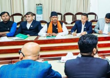 पर्सा १ का सांसद हरि पन्तले प्रधानमन्त्री बालेन्द्र शाहसँग सिर्सिया नदी प्रदूषण, किसान मल आपूर्ति र क्यासिनो समस्या उठाए
