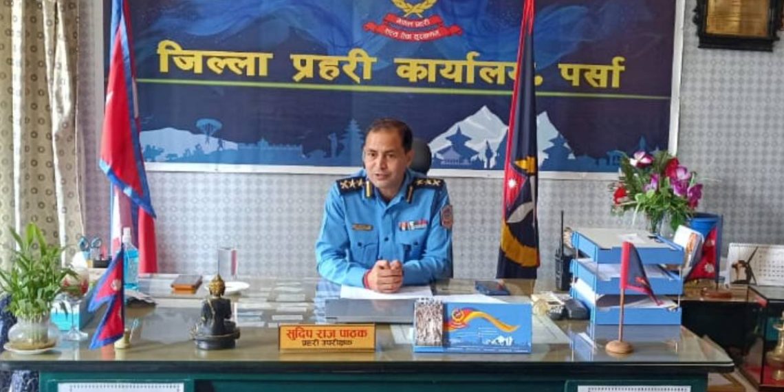 जिल्ला प्रहरी कार्यालय पर्साको चैत महिनाको प्रगति विवरण