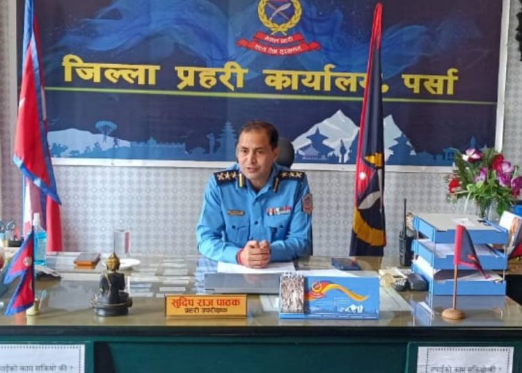 जिल्ला प्रहरी कार्यालय पर्साको चैत महिनाको प्रगति विवरण