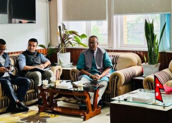 स्थानीय तहका समस्या समाधानबारे मन्त्री रावल र मधेशका मुख्यमन्त्री यादवबीच छलफल