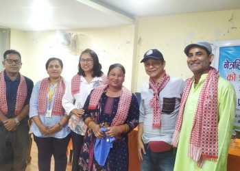 नेत्रहीन क्रिकेट संघ मधेश प्रदेशको ५औं वार्षिक साधारण सभा र दोस्रो महाधिवेशणबाट पुन महेश साह कानु अध्यक्षमा सर्वसम्मत ।