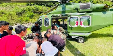 आज बिहानैदेखि भोटेकोशी बाढी प्रभावितको उद्धार तीव्र, १५ हेलिकोप्टर परिचालन
