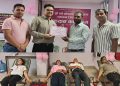 तेरापन्थ युवक परिषद बिरगंजको सप्ताहव्यापी वृहत् रक्तदान महाशृङ्खलामा प्राईम बैंक र ए एस टि प्रा लिको सहकार्यमा २ स्थानमा कार्यक्रम सम्पन्न, ६ महिला सहित ९६ जनाले गरे रक्तदान ।